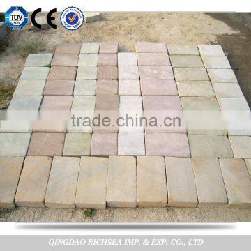 Hot sale natural sandstone tiles brick