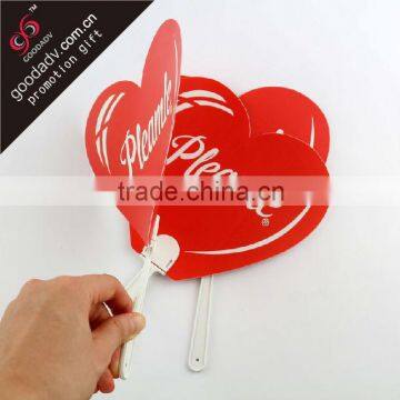 Promotional gifts chinese hand fans / mini plastic hand fan for children / cheap hand held fan