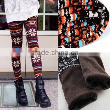 STOCK MANY COLORS AVAILABLE SNOW FLEECE LINED LEGGINGS