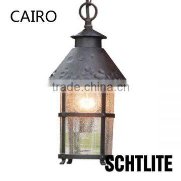 CAIRO outdoor round park garden wall hanging lamp light