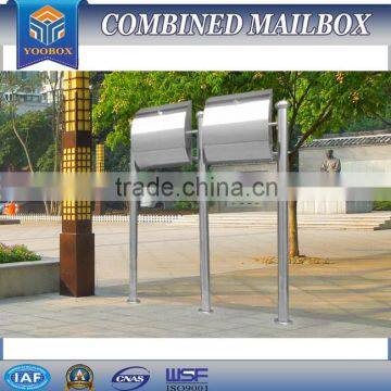 2016 YOOBOX apartment metal stainless steel mailbox