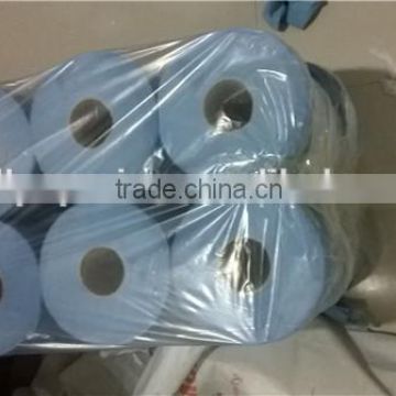 industrial blue roll/blue roll jumbo paper/blue towel paper