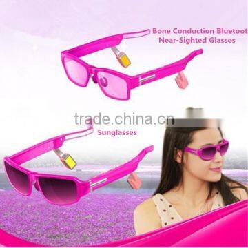 Ear-open Wireless Bone Conduction Sunglass Phone With Bluetooth