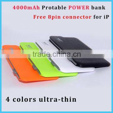 High Quality Cheap Price Wholesale Slim Mobile Power Bank 2600mah 4000m10000mah 20000mah 50000mah Charger for Apple and Android photo-2