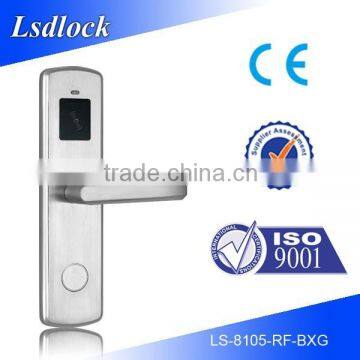 Hotel Door Lock with software encoder RF card and energy saver LSD8105