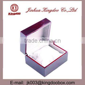Jinhua Supplier Rectangular Wooden MDF Watch Box With Hinge photo-2