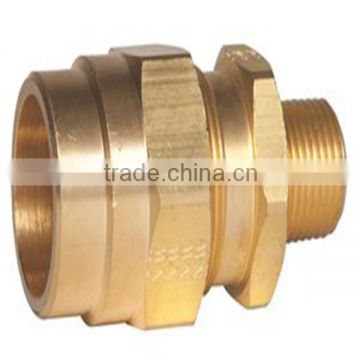 Hose Male NPT Brass DOT Field Attachable Hose End