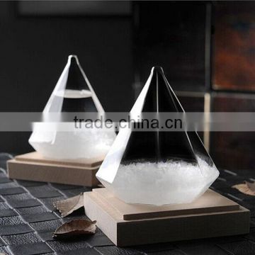 diamond shape storm glass