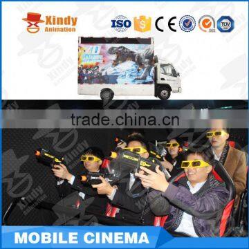 Exciting Thrilling 7d Cinema Cinema 4d 7d Simulator Arcade Racing Car Game Machine