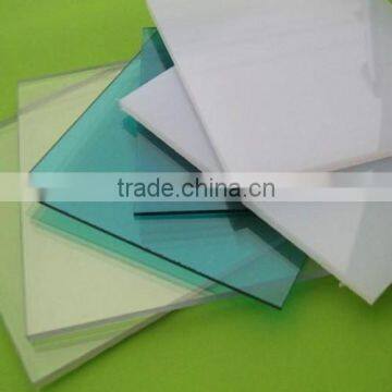 Factory direct supply 1.2mm-15mm thickness polycarbonate solid sheet for carport & sound barr