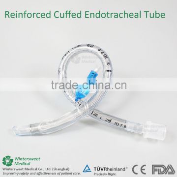 Reinforced endotracheal tube with competitive price