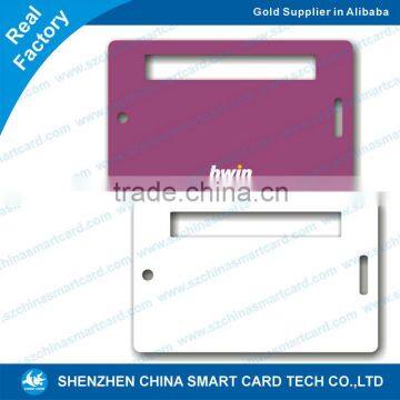 2014 new plastic brand card pvc bag tag