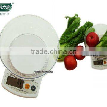 New design kitchen scale bowl