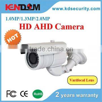 Kendom manufacturer China cctv surveillance system promotional ir ahd weatherproof camera with varifocal lens