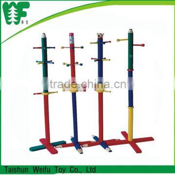 Buy direct from china wholesale wooden coat clothes hanger stand