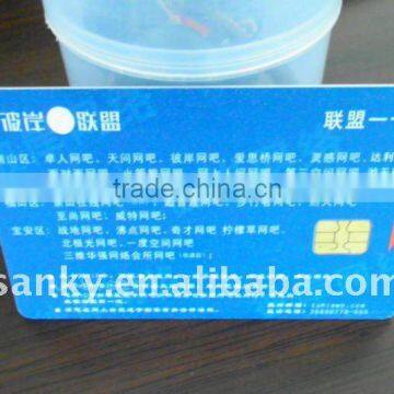 ISO 7618 FM4442 Contact IC Chip Card photo-2