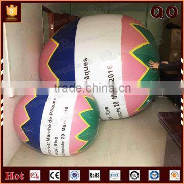 Outdoor advertising high effective inflatable easter eggs decoration