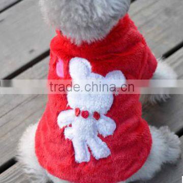 Special promotions Plush clothing for dog/factory dog clothing