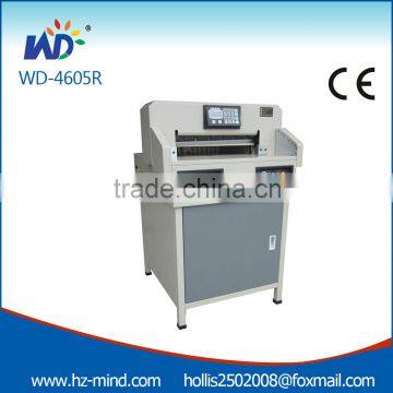 China Professional manufacturer WD-4606R Programmable 18 inch paper cutter guillotine                        
                                                Quality Choice