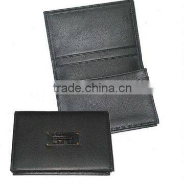 Men Expandable business card holder leather