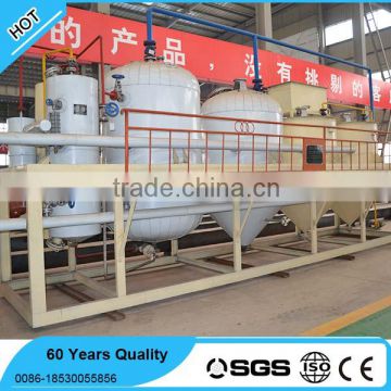 High configuration mini soya oil refinery plant