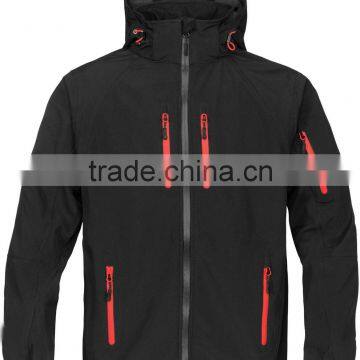 Men Black Softshell Jacket photo-1