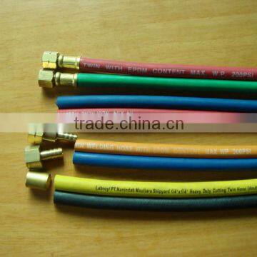 Rubber Oxygen Hose/Acetylene hose/twin welding hose