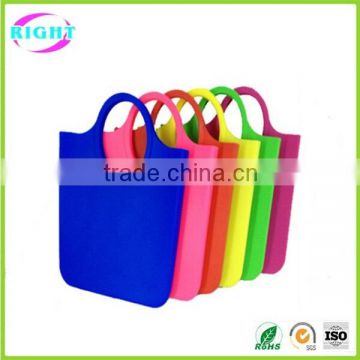 Eco-friendly o bag rubber bag silicone tote bag