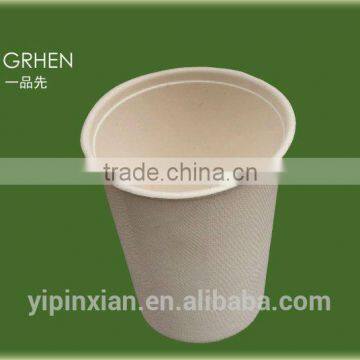 FDA biodegradable compostable sugarcane pulp paper cup