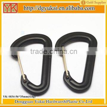 Yukai Plastic safety carabineer hook for gift & craft