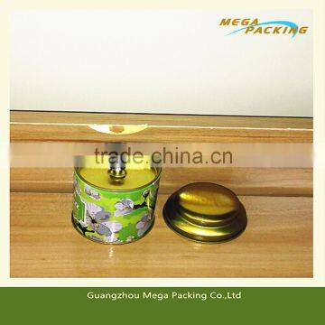 Direcrt factory sale tin tea can tea box for packaging with inner cap