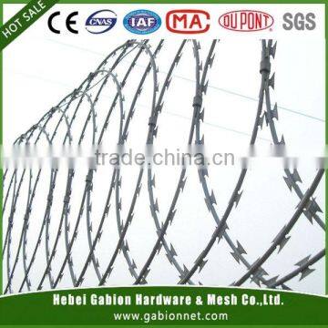 cbt-65,razor wire flat wrap