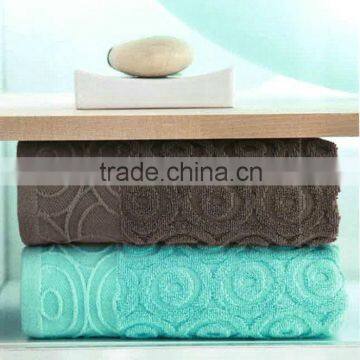 cotton jacquard towel set