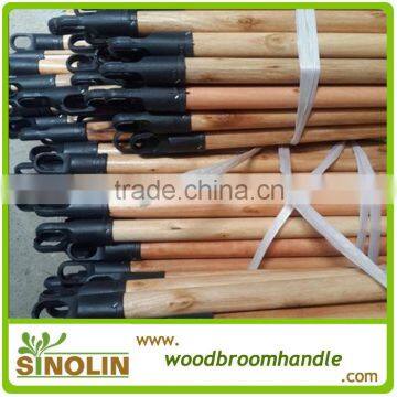 low price varnished wooden handle for mop or broom