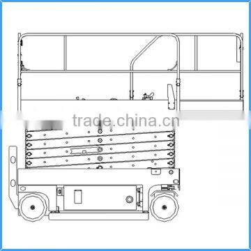 Building Painting Equipment 8M Scissor Lift photo-2