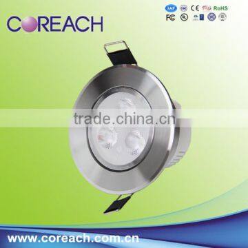 Aluminum 3W LED Ceiling Light 2.5inch 45degree 70Ra CE/Rohs Certified photo-5