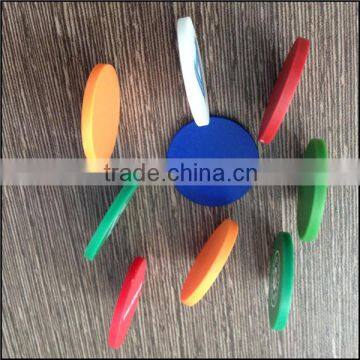 23.2*2MM Colorful Plastic Token Coin / Customized Logo photo-5