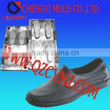 2014 industrial product mould leather direct injection shoe mould