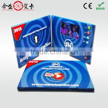 Hot sale 4.3"video book ,video booklet ,video post card