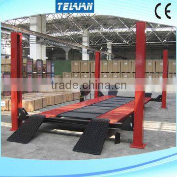 Four post portable car lift/car hoist for sale