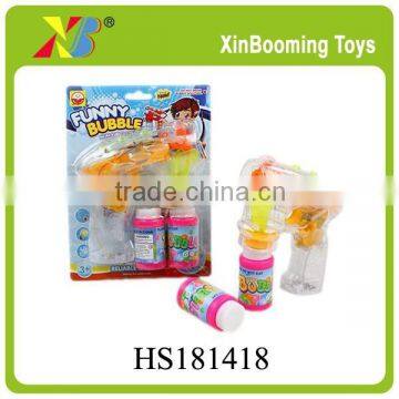 Wholesale high quality plastic bubble gun / bubble toy