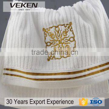 Short lead time natural white bamboo bath towel