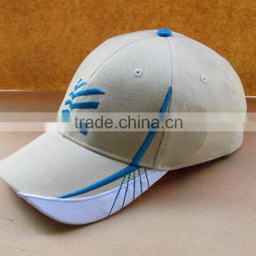 new design cheap Contton embroidery baseball cap