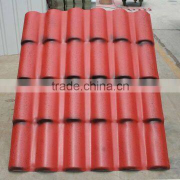 Artificial corrugated roofing sheet in Indonesia