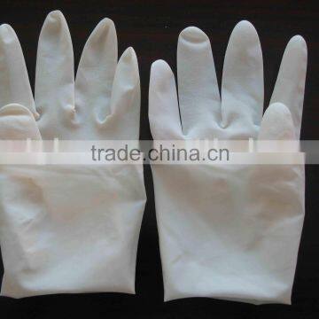 Color ribbed surgical gloves for first aid kit