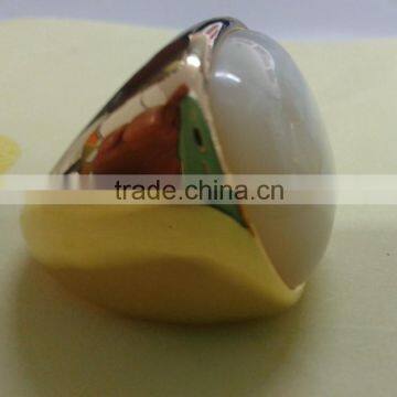 925 sterling silver jewelry wholesale from China gemstone jewelry factory direct-Solid Silver Gemstone Ring wedding jewelry gold