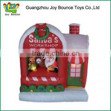 Animated Christmas Inflatable Sitting Santa