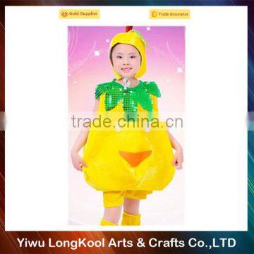 2016 Newest design halloween party dance kids fruit costume