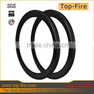 2014 light weight 60mm road carbon rims with basalt braking surface for road bike on sale