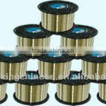 0.46mm high pressure hydraulic tube wire brass coated